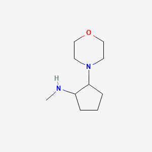 N-methyl-2-morpholinocyclopentan-1-amine