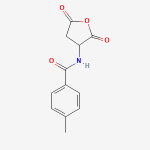 N-(2,5-Dioxotetrahydro-3-furanyl)-4-methylbenzamide