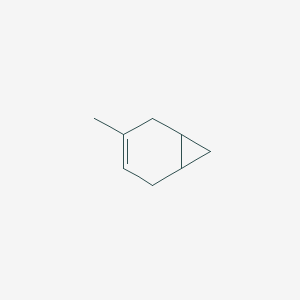 molecular formula C8H12 B14646257 3-Methylbicyclo[4.1.0]hept-3-ene CAS No. 54158-88-2
