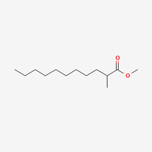 molecular formula C13H26O2 B14646301 Methyl 2-methylundecanoate CAS No. 55955-69-6