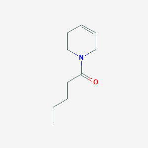 molecular formula C10H17NO B14646443 1-(3,6-Dihydropyridin-1(2H)-yl)pentan-1-one CAS No. 52031-29-5