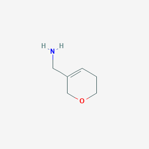 (5,6-Dihydro-2H-pyran-3-ylmethyl)-amine