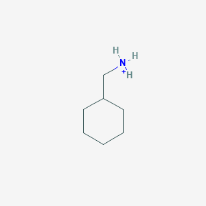 molecular formula C7H16N+ B146465 Cyclohexanemethylamine CAS No. 3218-02-8