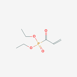molecular formula C7H13O4P B14646550 Diethyl acryloylphosphonate CAS No. 54559-39-6