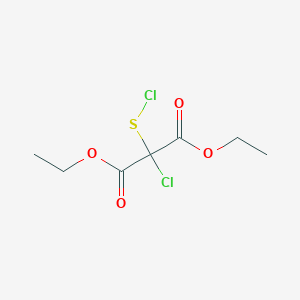 molecular formula C7H10Cl2O4S B14646576 Diethyl chloro(chlorosulfanyl)propanedioate CAS No. 51270-73-6