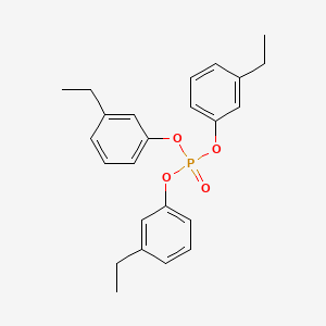 molecular formula C24H27O4P B14646612 Tris(3-ethylphenyl) phosphate CAS No. 52736-14-8