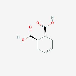 molecular formula C8H10O4 B146467 cis-4-Cyclohexene-1,2-dicarboxylic acid CAS No. 2305-26-2