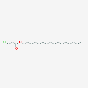 molecular formula C19H37ClO2 B14646820 Hexadecyl 3-chloropropanoate CAS No. 53312-70-2