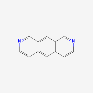 molecular formula C12H8N2 B14647004 Pyrido[4,3-g]isoquinoline CAS No. 51521-30-3