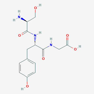 molecular formula C14H19N3O6 B14647025 L-Seryl-L-tyrosylglycine CAS No. 52885-19-5