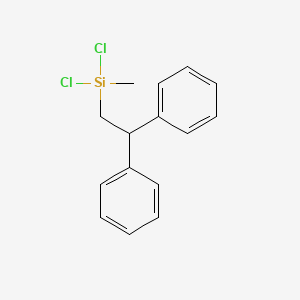 molecular formula C15H16Cl2Si B14647461 Dichloro(2,2-diphenylethyl)methylsilane CAS No. 53888-97-4