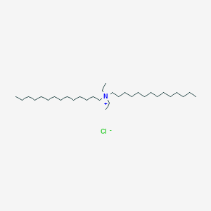 molecular formula C32H68ClN B14647613 N,N-Diethyl-N-tetradecyltetradecan-1-aminium chloride CAS No. 51277-92-0