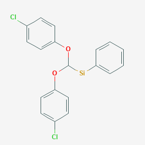 molecular formula C19H14Cl2O2Si B14647653 CID 78070304 