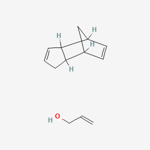 molecular formula C13H18O B14647659 Prop-2-en-1-ol;tricyclo[5.2.1.02,6]deca-3,8-diene CAS No. 53640-63-4