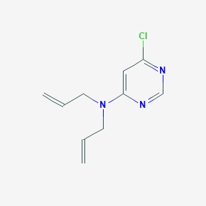 molecular formula C10H12ClN3 B1464772 N,N-Diallyl-6-chloro-4-pyrimidinamine CAS No. 1220036-24-7