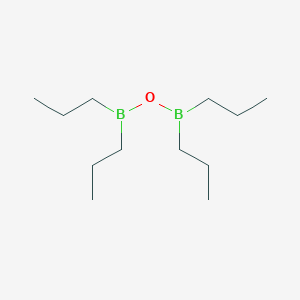 molecular formula C12H28B2O B14647776 Tetrapropyldiboroxane CAS No. 52102-14-4