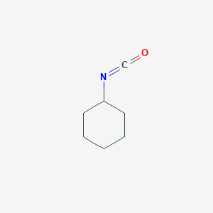 molecular formula C7H11NO<br>C6H11-N=C=O<br>C7H11NO B146478 Cyclohexyl isocyanate CAS No. 3173-53-3