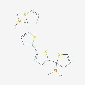molecular formula C20H24S4Si2 B14647980 CID 78070350 