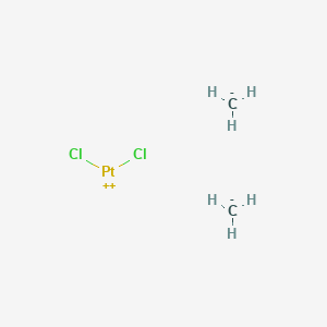 molecular formula C2H6Cl2Pt B14648114 Dichloroplatinum(2+) dimethanide CAS No. 49864-60-0