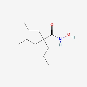 molecular formula C11H23NO2 B14648187 N-Hydroxy-2,2-dipropylpentanamide CAS No. 52061-81-1