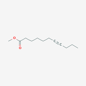molecular formula C12H20O2 B14648244 Methyl undec-7-ynoate CAS No. 54299-01-3