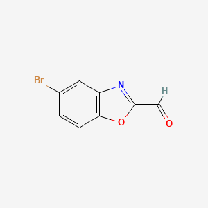 5-Bromo-benzooxazole-2-carbaldehyde