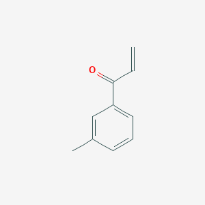 molecular formula C10H10O B14648421 2-Propen-1-one, 1-(3-methylphenyl)- CAS No. 51594-61-7
