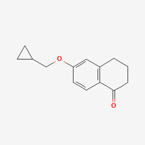 6-Cyclopropylmethoxy-3,4-dihydro-2H-naphthalen-1-one