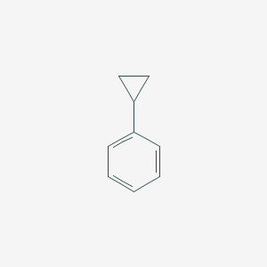 molecular formula C9H10 B146485 环丙基苯 CAS No. 873-49-4