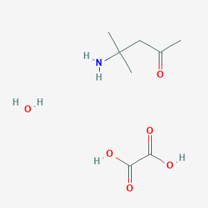 molecular formula C8H17NO6 B146488 Diacetonamine acid oxalate monohydrate CAS No. 51283-38-6