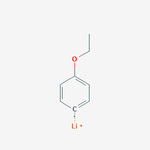 molecular formula C8H9LiO B14648835 Lithium, (4-ethoxyphenyl)- CAS No. 51265-83-9