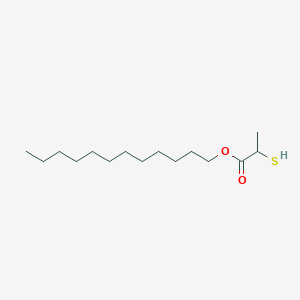 molecular formula C15H30O2S B14648843 Dodecyl 2-sulfanylpropanoate CAS No. 51317-31-8