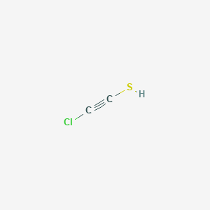 molecular formula C2HClS B14648852 Chloroethyne-1-thiol CAS No. 54362-41-3