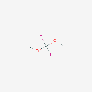 molecular formula C3H6F2O2 B14648858 Difluoro(dimethoxy)methane CAS No. 54796-90-6