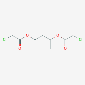 molecular formula C8H12Cl2O4 B14648965 Butane-1,3-diyl bis(chloroacetate) CAS No. 49557-83-7