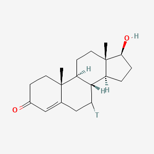 molecular formula C19H28O2 B14649182 Testosterone-7-3H CAS No. 52844-06-1