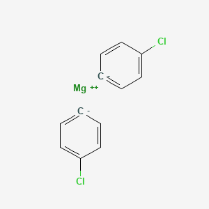 molecular formula C12H8Cl2Mg B14649259 magnesium;chlorobenzene CAS No. 50607-16-4