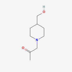 1-[4-(Hydroxymethyl)piperidin-1-yl]propan-2-one