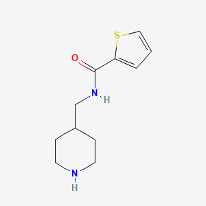 N-[(Piperidin-4-yl)methyl]thiophene-2-carboxamide