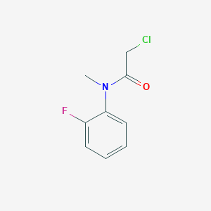 2-Chloro-N-(2-fluorophenyl)-N-methylacetamide