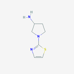 1-(1,3-Thiazol-2-yl)pyrrolidin-3-amine