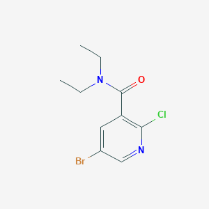 5-Bromo-2-chloro-N,N-diethylnicotinamide