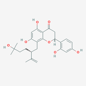 molecular formula C25H30O7 B14649632 Norkurarinol CAS No. 52483-01-9