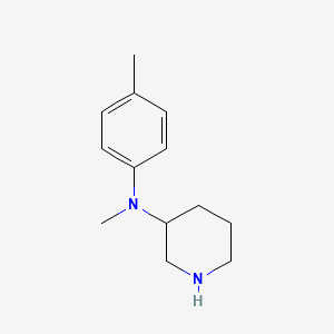 molecular formula C13H20N2 B1464971 N-methyl-N-(4-methylphenyl)piperidin-3-amine CAS No. 1251353-96-4