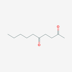 molecular formula C10H18O2 B14649717 2,5-Decanedione CAS No. 51575-16-7