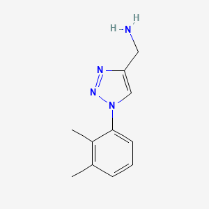 [1-(2,3-dimethylphenyl)-1H-1,2,3-triazol-4-yl]methanamine