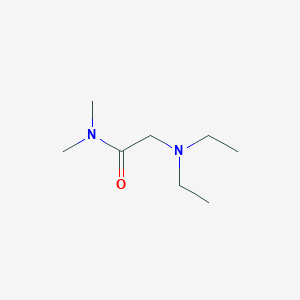 molecular formula C8H18N2O B14649821 N~2~,N~2~-Diethyl-N,N-dimethylglycinamide CAS No. 44978-98-5