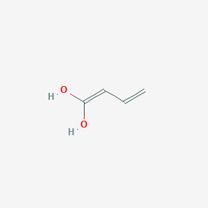 molecular formula C4H6O2 B14649844 Buta-1,3-diene-1,1-diol CAS No. 50974-72-6