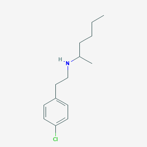 [2-(4-Chlorophenyl)ethyl](hexan-2-yl)amine