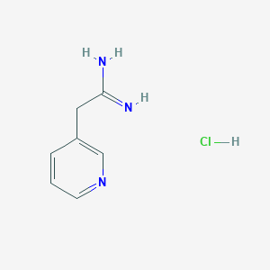 2-(3-Pyridinyl)ethanimidamide hydrochloride